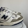 thumbnail image 3 of New Balance 550 Sneakers Mens Size 7.5 Navy White Low Top Shoes Adults Casual, 3 of 6