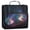 Neon Butterfly, variant on Water-Resistant 3-Ring Binder Organizer with Multiple Pockets Zipper Binder Bag for Office Brown-blue Butterfly Pattern