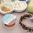 thumbnail image 6 of The Beadsmith Wire Elements Craft Wire – Tarnish Resistant, Soft Temper, Round, Antique Copper Color – 0.41mm, 26 Gauge, 30 Yard Spool – Jewelry Making, Wire Wrapping, Floral, & Other DIY Crafts, 6 of 6