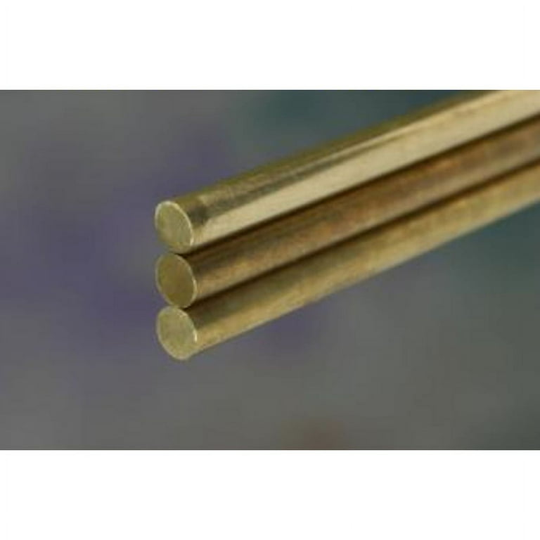 K&S 5/32 in. D X 36 in. L Round Brass Tube 1 pk K&S 5/32 in. D X 36 in. L Round Brass Tube 1 pk