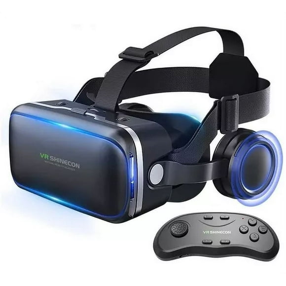 Vr Headset Virtual Reality 3d Glasses With Remote Control