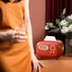 thumbnail image 4 of Organizador de pañuelos de lujo con radio integrada y cajón para encimeras de cocina o mesas de restaurante. Aestivo | Rojo | AESTIVO, 4 of 6