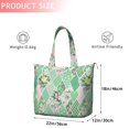 thumbnail image 4 of Pioneer Flower Floral Print Pattern Travel Tote Bags for Women Carry On,Large Weekender Bags for Women Travel,Multi Functional Duffle Bag for Work,Shopping,Sports, 4 of 5