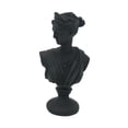 thumbnail image 2 of Busto de figura de mitología griega, decoración de escritorio, ligero y multifuncional para Venus negra, 2 of 9