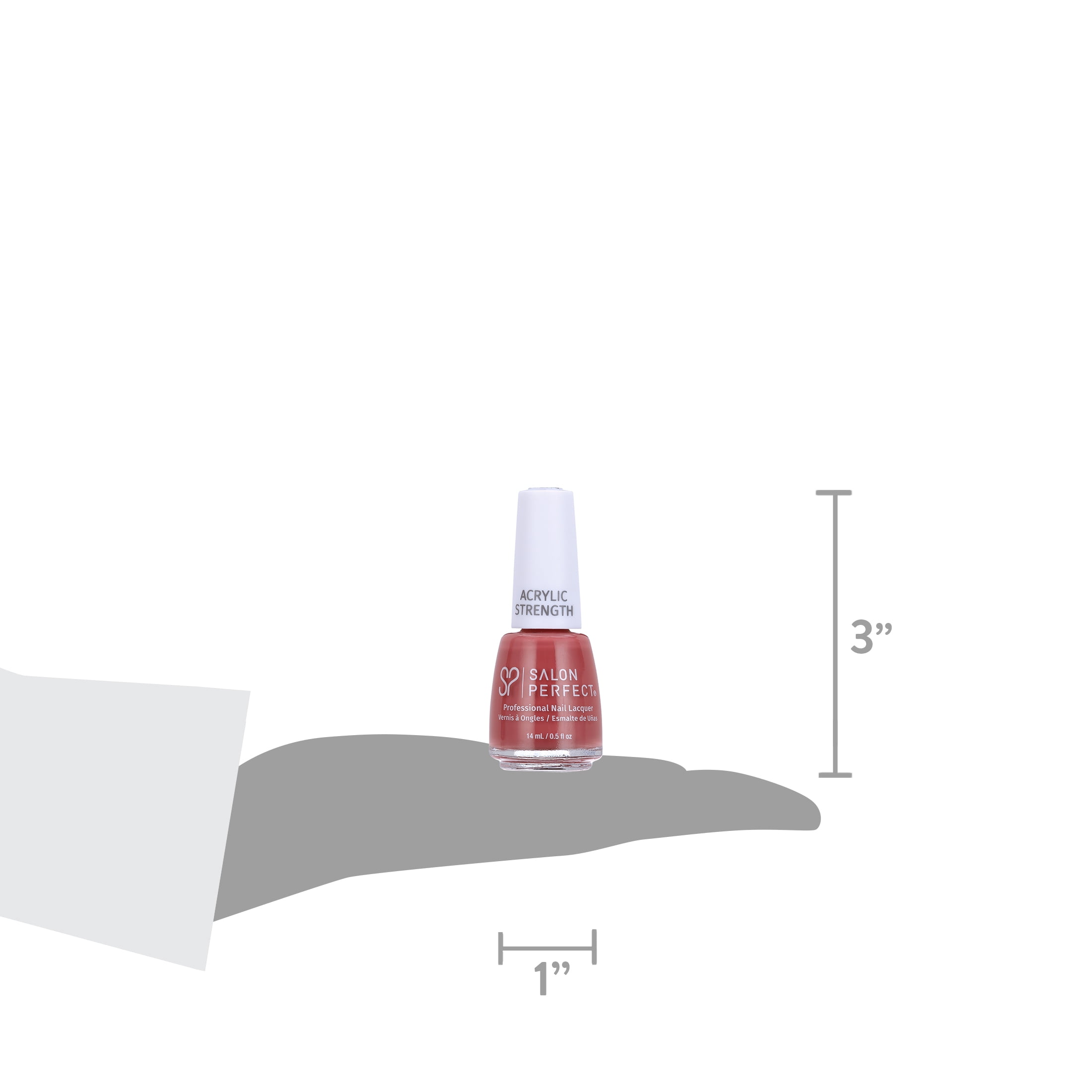 Salon Perfect Nail Polish, 188 Take-It-Easy, 0.5 fl oz