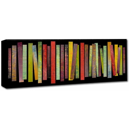 Trademark Fine Art "Thirty Stripes 1.0" Canvas Art by Michelle Calkins