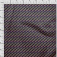 thumbnail image 3 of oneOone Viscose Chiffon Fabric Herringbone Geometric Printed Craft Fabric BTY 42 Inch Wide, 3 of 4