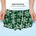 thumbnail image 3 of Yiaed Christmas Pattern At Buffalo Plaid Print Boys' Boxer Briefs Cotton Casual Stretch Comfort Boys Boxers - Kids Boxer Briefs Underwear for Boys (6-18)-Medium, 3 of 5