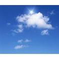 thumbnail image 2 of Blue Sky Wall Mural by Wallmonkeys Peel and Stick Graphic (48 in W x 40 in H) WM28961, 2 of 4