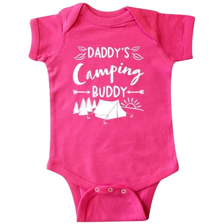 

Inktastic Daddys Camping Buddy Gift Baby Boy or Baby Girl Bodysuit