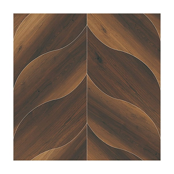 PVC grano de madera baldosas de suelo auto engrosada desgaste del hogar sala de estar dormitorio antideslizante baldosas y azulejos
