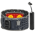 thumbnail image 1 of Cordless Air Inflation Back Belt with Heat, Massage, and Red Light | Rechargeable Lumbar Support for Lower Back Comfort, 1 of 7