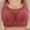 Red bras for women, variant on SEMPAI Sports Bras for Women Large Size Underwear Loose and Breathable Exercise Elder Full Coverage Seamless Full Figure Bras Wireless Bras for Women Bras