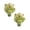 Green-2PCS, variant on 1PC Artificial Artichoke Vegetables and Fruits for Home Wedding Party Table Decoration (Green)