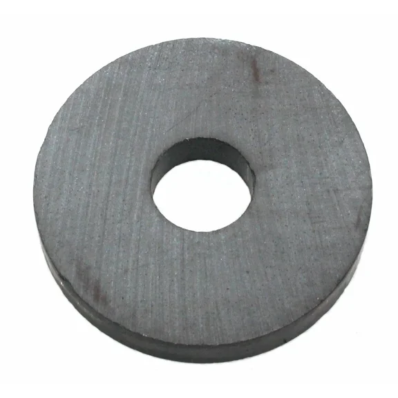 Round Ring Magnet 1-1/4" Od, 3/8" Id, 3/16" Thick - Lot Of 10