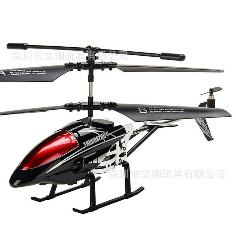 RONSHIN Alloy 3.5 Channels RC Helicopter Fall Resistant Electronic Charging Plane Model Toys for Kids Walmart