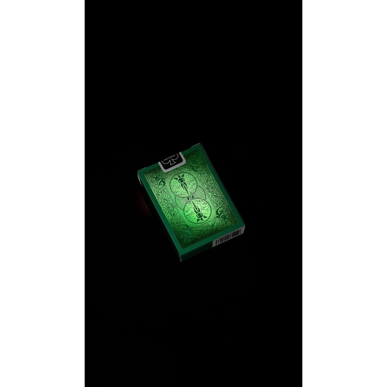 Bicycle, Playing Cards, Metalluxe Green, Poker Size - Walmart.com