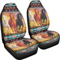 thumbnail image 3 of XYZCANDO Car Seat Covers Galloping 2 pcs Car Front Seat Covers Washable Truck Sedan Auto All Seasons Auto Accessories Automobile Interior Decor Accessories, 3 of 9