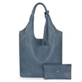 thumbnail image 1 of Bolso Hobo Montana West de Cuero Vegano con Set de Billetera, 2 Piezas, 1 of 5