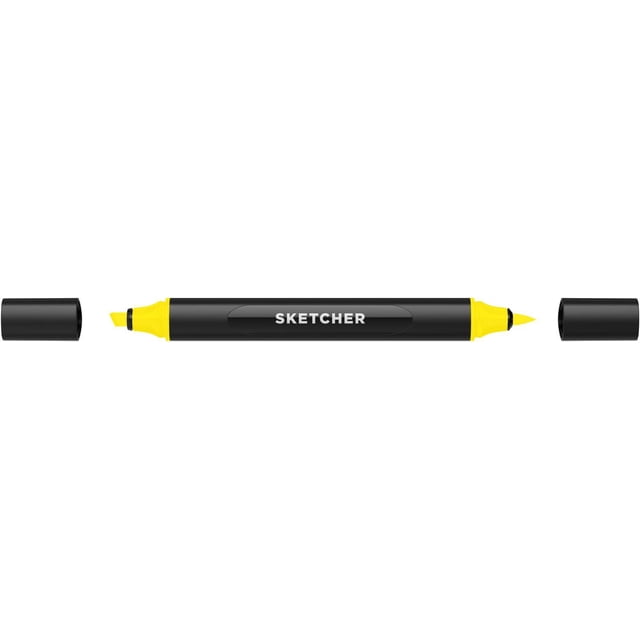 Marcador Sketcher Molotow Doble Punta Pincel Y Cincel Color multicolor SIN TAMAÑO