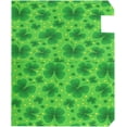 thumbnail image 3 of Happy Patrick''s Day Green Shamrock Magnetic Clover Mailbox Cover Mailbox Wrap Post Letter Box Cover Home Decorative for Standard Mailboxes, 3 of 5