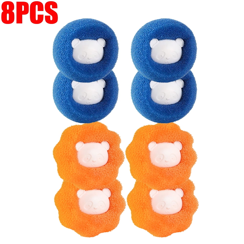 8PCS Reusable Lint Remover Balls for Laundry, Household Washing Machine