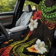 thumbnail image 4 of XYZCANDO Car Seat Cover with Hibiscus Pattern Print, Car Seat Protector for Post Workout and Beach Trips, Soft Breathable Terry Cloth Accessory, 4 of 11