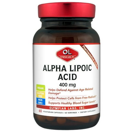 Olympian Labs - acide alpha-lipoïque, 400mg 60ct