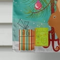 thumbnail image 4 of Carolines Treasures BB9336CHF Rex Rabbit Christmas Flag - Canvas House Size, 4 of 4