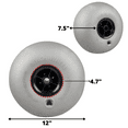 thumbnail image 3 of Jeremywell 12" Big Balloon Beach Wheels/Sand Tires (2PCS) Replacement for Kayak Dolly Canoe Carts Buggy with a Free Air Pump, 3 of 6