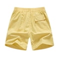 thumbnail image 4 of Satingcolo Mens Swim Trunks With Pockets Quick Dry Beach Shorts with Zipper Pockets Sports Swimming Trunks for Men, 4 of 6