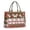 Pioneer Flower Floral Print Pattern-1, variant on Pioneer Flower Floral Print Pattern Large Capacity Fashion Luxury Tote Handbag, Laptop Compatible Daily Work Bag, 15.7"x13"x5.1"