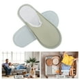 thumbnail image 4 of Unique Bargains 1Pair Disposable Slippers Non Slip Children's Hotel Slippers Gray, 4 of 5