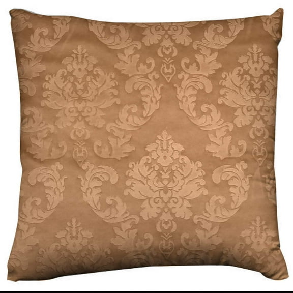 Velvet Embossed Damask Decorative Throw Pillow/Sham Cushion Cover