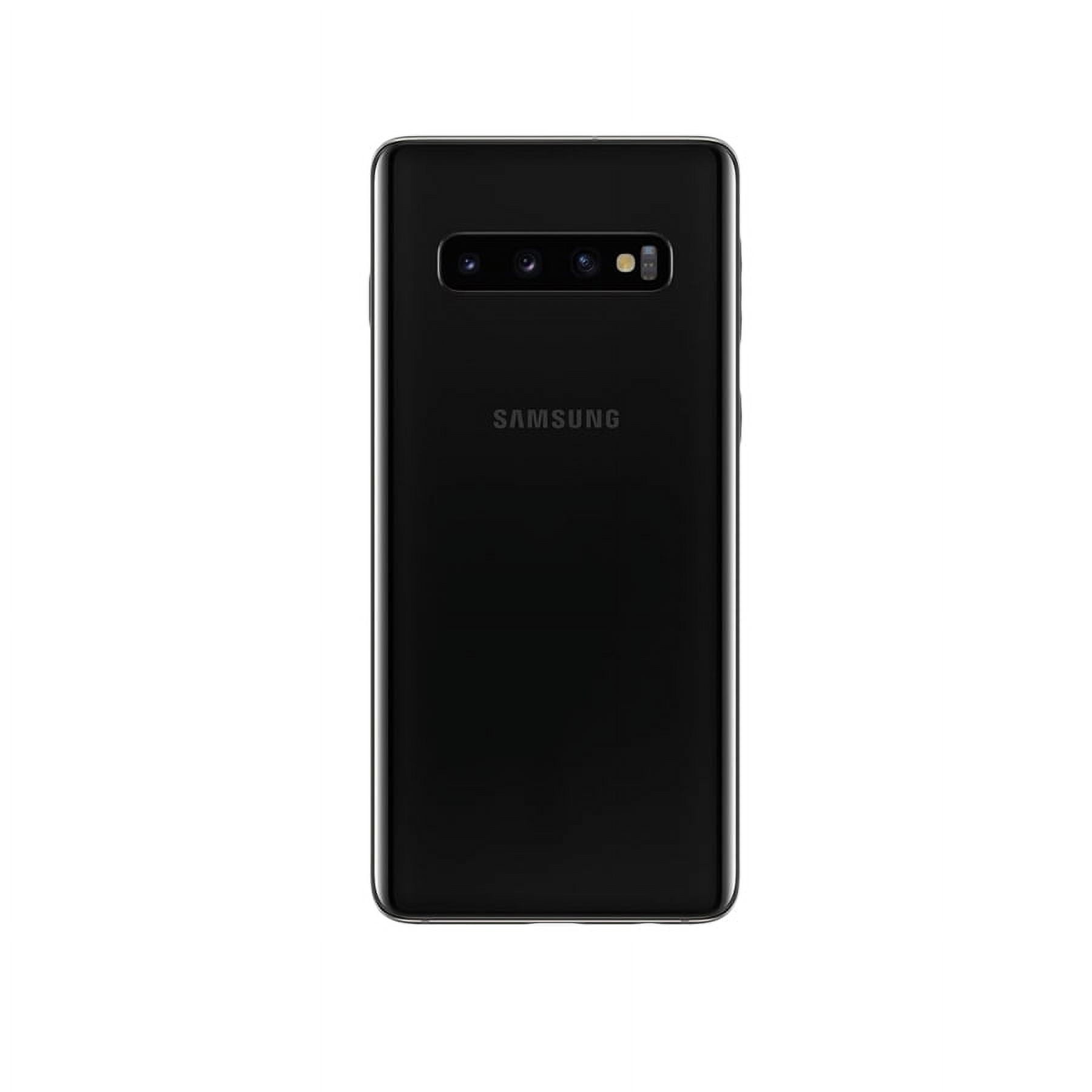Restored SAMSUNG Galaxy S10 G973U 128GB, Prism Black Fully Unlocked (LCD Shadow) (Refurbished)