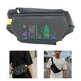 thumbnail image 2 of LED Crossbody Bag With App Control, Anti-Theft Design, Adjustable Strap For, 2 of 20