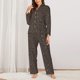 thumbnail image 2 of Fotbe Dinosaur Conjunto de Pijama de Manga Larga para Mujer con Estampado, Ropa de Dormir de 2 Piezas, Conjunto de Casa Suave y Cómodo con Bolsillos-Large, 2 of 7