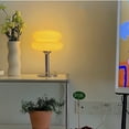 thumbnail image 1 of Egg Tart Table Lamp,Egg Tart Table Lamp Glass Table Lamp USB Desk Lamp User-Friendly Design, 1 of 8