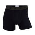 thumbnail image 5 of CR7 Calzoncillos hombre, pack de 4 - camuflaje, calzoncillos, algodón elástico, logo en cintura Negro/Verde S (Small), 5 of 5