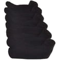thumbnail image 3 of ToBeInStyle Girls' Pack of 6 Full Length Footed Winter Knit Acrylic Uniform Tights - Black - XS, 3 of 3