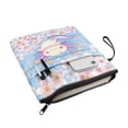 thumbnail image 3 of HELLHERO Axolotl Sakura Sky Book Sleeve Protector Book Cover Sleeve Pouch for Lightweight Book Organzoer Holder Polyester with Handle and Zipper, 3 of 8