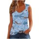 thumbnail image 2 of Puntoco Camisetas ajustadas para mujer Camiseta sin mangas de color liso para mujer Camiseta sin mangas holgada, 2 of 4