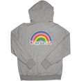 thumbnail image 2 of Bloomies Mens Rainbow Comfy Cozy Hoodie, 2 of 2