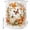 White, variant on Small Stall Shower Curtain 36x72 Inch Narrow Half Size Pumpkins Fall Bath Curtains Bathroom Decor, Thanksgiving Butterfly Leaves Berry Waterproof Fabric Shower Curtain Set with Hooks 36 Inch