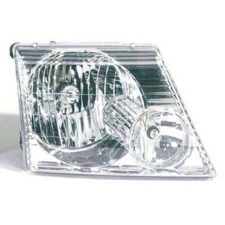 Go-Parts » 2002 - 2005 Ford Explorer Front Headlight Headlamp Assembly Front Housing / Lens / Cover - Right (Passenger) Side - (Eddie Bauer + Limited + NBX + Postal + XLS + XLT) 1L2Z 13008 AA)