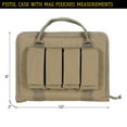 thumbnail image 4 of Voodoo Pistol Case With Mag Pouch in Coyote, 4 of 6