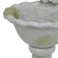 thumbnail image 3 of Comedero para pájaros Benzara decorativo, 30 cm, gris y verde, 3 of 5