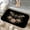 Bat and Roses, variant on 1pc Green Frog Absorbent Non-Slip Bathroom Thickened Flannel Rug Decor,Soft,Quick Drying,Suitable For Indoor/outdoor Use,Bathrooms,Bedrooms,Kitchens,Terrace,Laundry Rooms,16"x24"