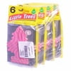 Little Trees Cardboard Hanging Car, Home & Office Air Freshener, Bubble Gum (Pack of 24)