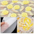 thumbnail image 4 of EIGTHTAIL 5 Pcs Feuilles Déshydratantes Réutilisables Tapis de Séchage Alimentaire Ronds Tapis en Silicone pour Déshydrateur de Viande, 4 of 6